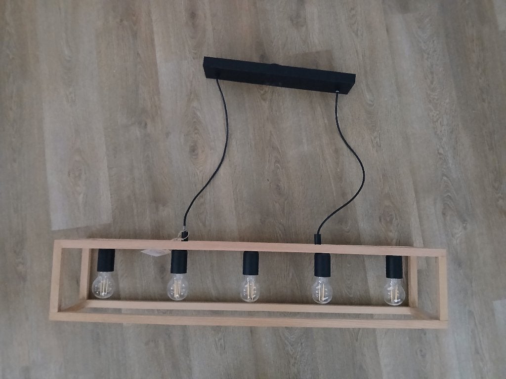 lampe suspension EGLO neuve 100 cm, Maison & Meubles, Neuf, Contemporain, industriel, buraliste, Enlèvement, E27 (grand)