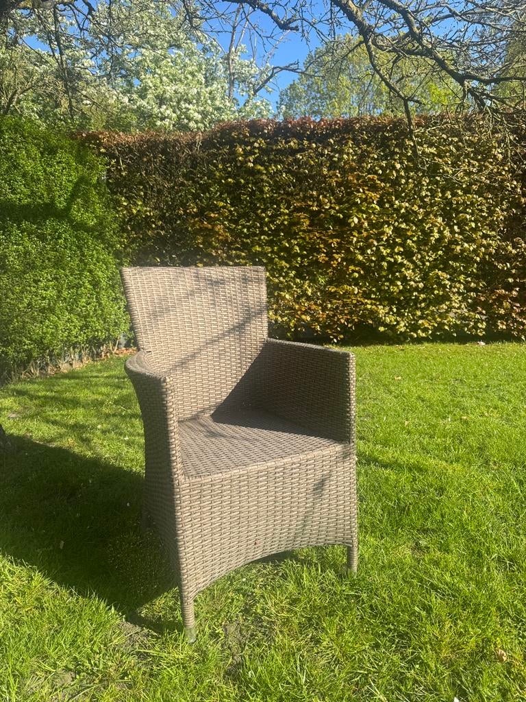 Terras stoelen 62 stuks, Ophalen, Gebruikt, Kunststof
