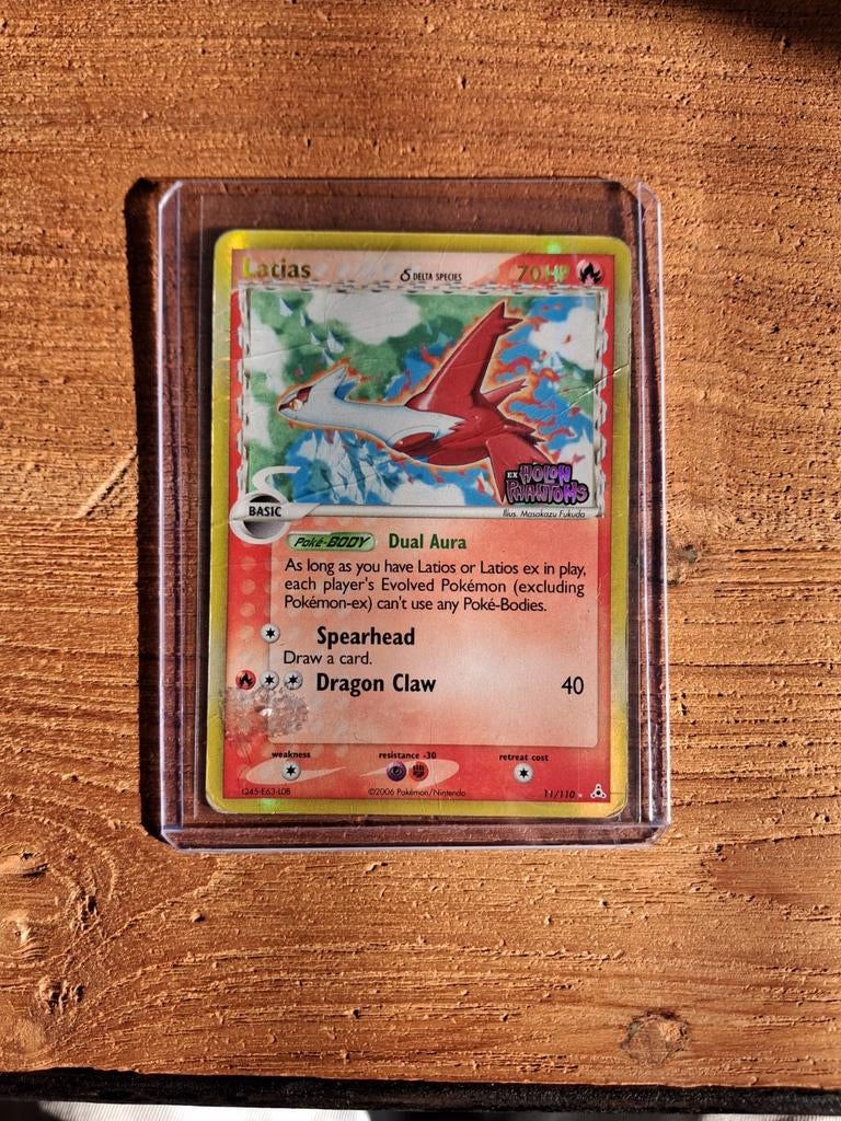 Latias Reverse Holo 11 | Pokemon Holon Phantoms |, Hobby en Vrije tijd, Verzamelkaartspellen | Pokémon, Ophalen of Verzenden