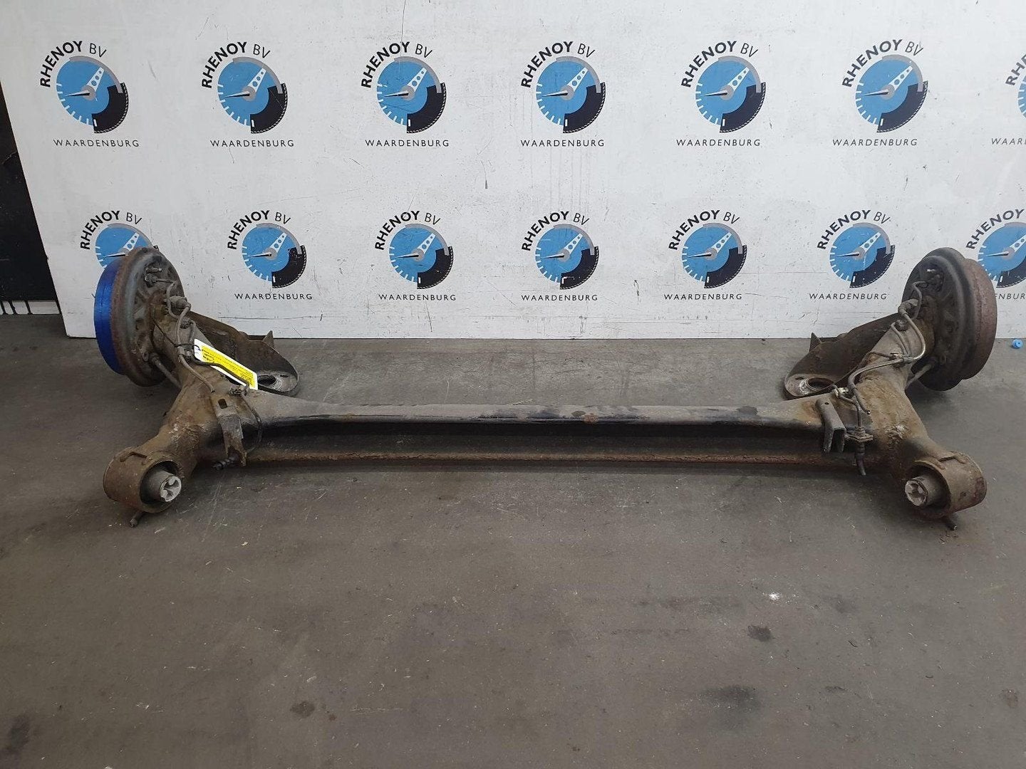 SKODA FABIA 1.2 TDI ACHTERAS COMPLEET ACHTER 2011, Enlèvement ou Envoi, Utilisé, ARN reconnu