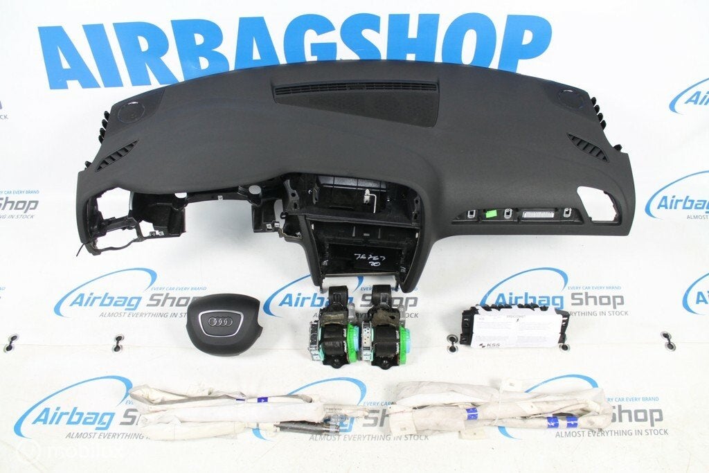 Airbag set - Dashboard 4 spaak met dak airbags Audi A4 B8, Auto-onderdelen