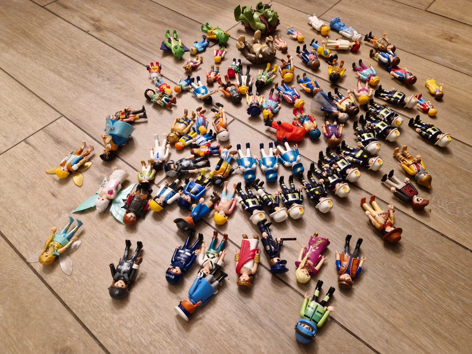 Mega Lot Playmobil. + 150 figuren & dieren, Ophalen, Gebruikt, Overige typen