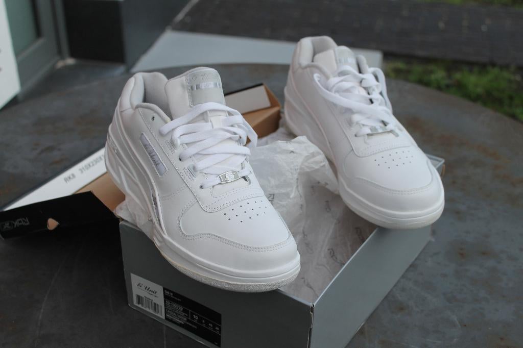 Sneakers Reebok G-Unit G6 taille 42 blanches blanches neuves, Vêtements | Hommes, Chaussures, Neuf, Enlèvement ou Envoi, Reebok