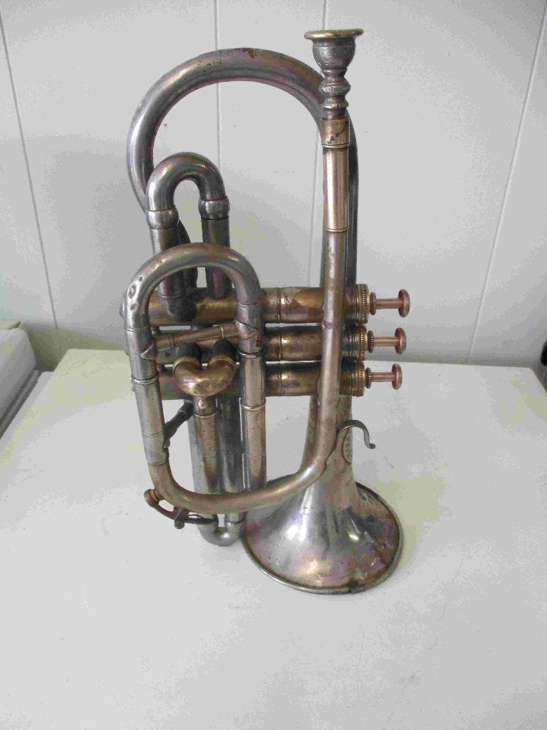 Cornet C.Mahillon, Muziek en Instrumenten, Ophalen of Verzenden, Gebruikt, Koperblazer