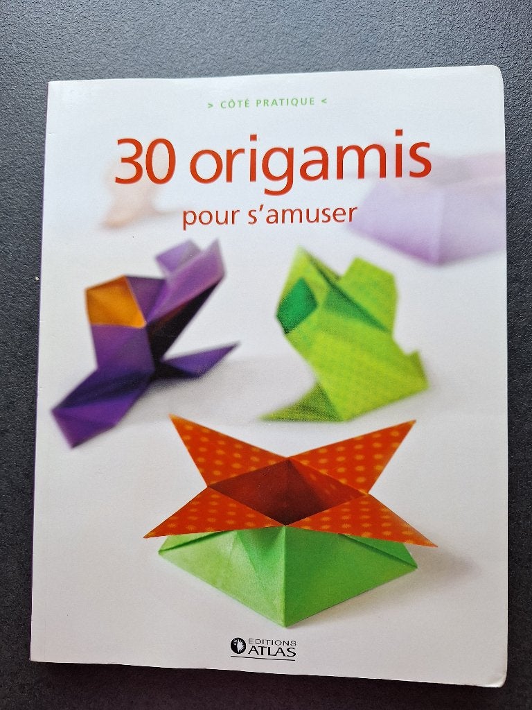 30 origamis pour s'amuser - Atlas, Hobby & Loisirs créatifs, Bricolage, Enlèvement, Neuf, Livre de bricolage, Autres marques