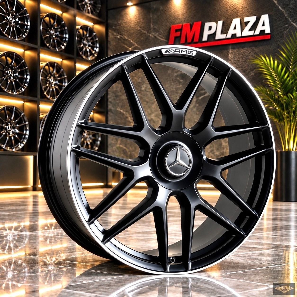 20 inch 5x112 Mercedes GLC (AMG Look Satijn) Breedset Velgen, Autos : Pièces & Accessoires, Neuf, -, 20 pouces, Véhicule tout-terrain