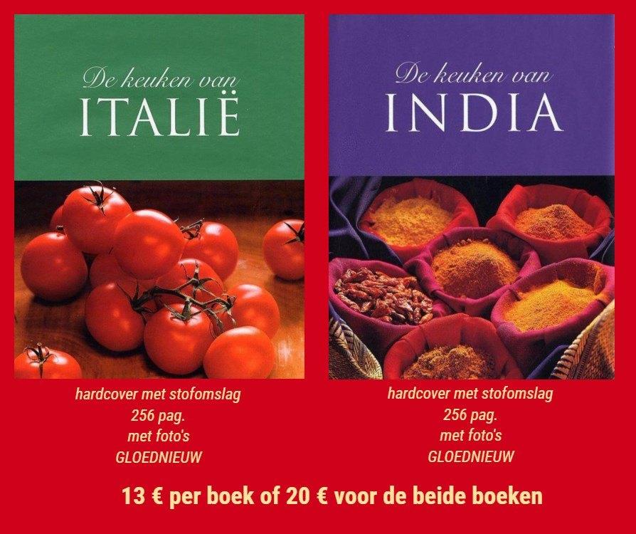 DE KEUKEN VAN ITALIE & INDIA, Ophalen of Verzenden, Nieuw