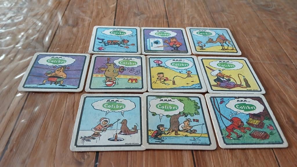 Bierkaartjes Colibri, Verzamelen, Merken en Reclamevoorwerpen, Ophalen of Verzenden