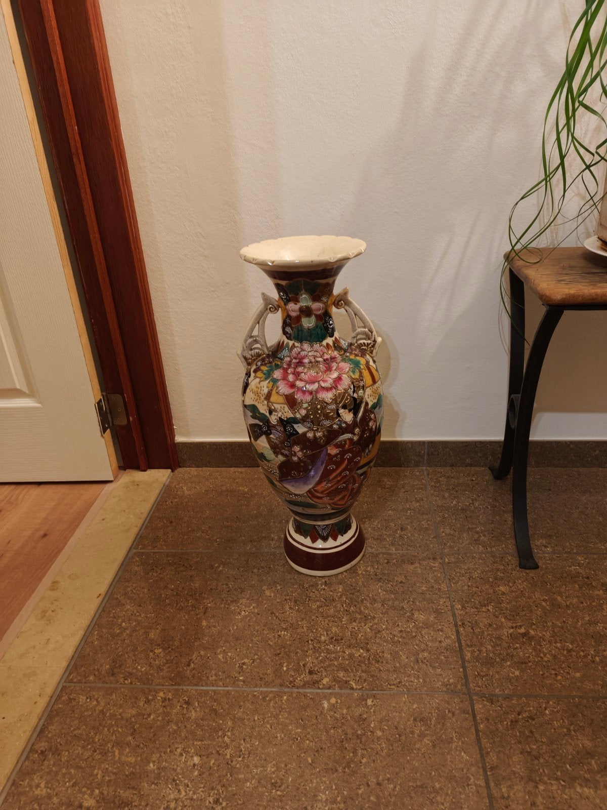 Chinese vaas, Ophalen