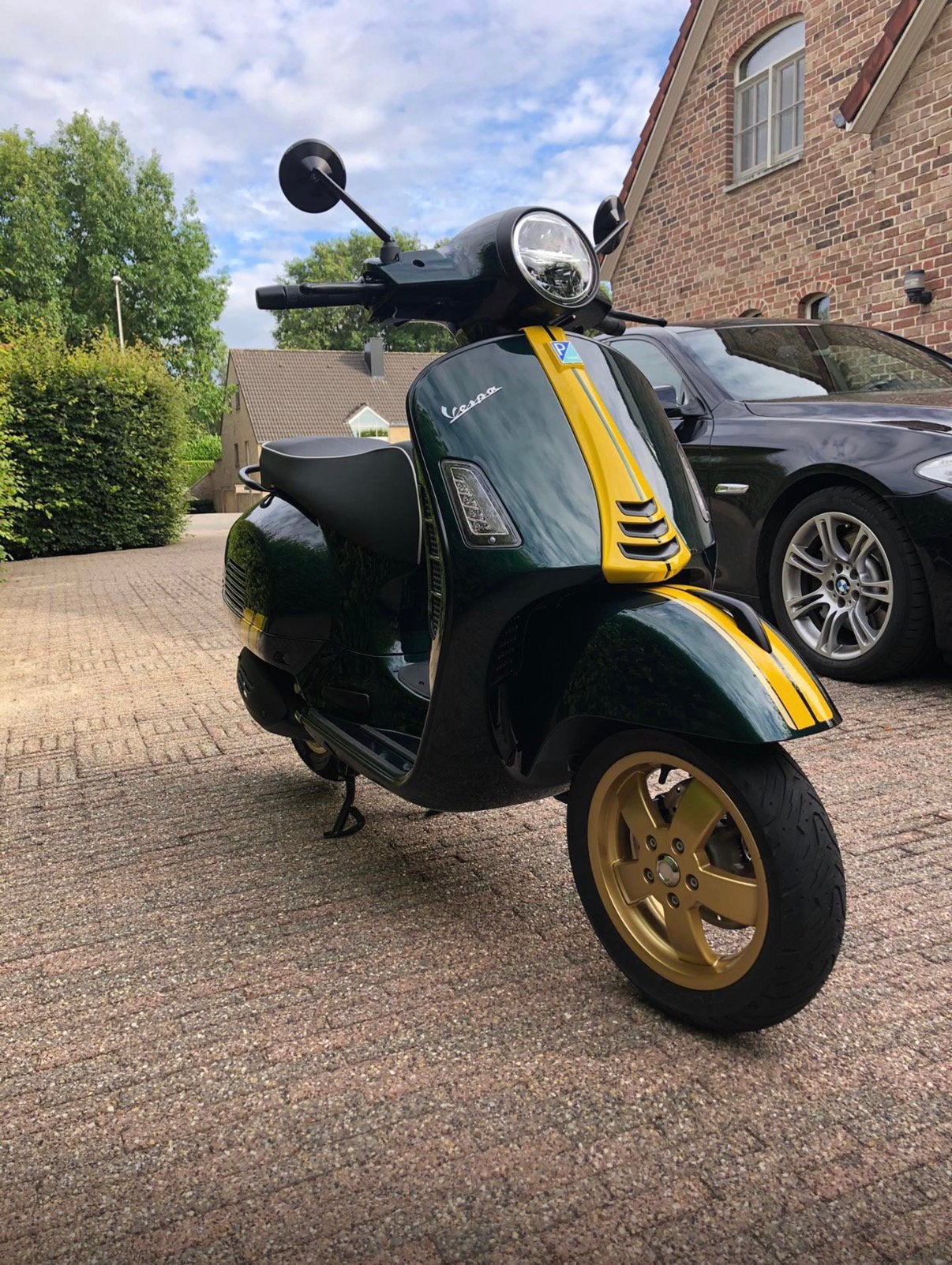Vespa GTS racing sixties 300CC, Fietsen en Brommers, Scooters | Vespa, Ophalen, Zo goed als nieuw