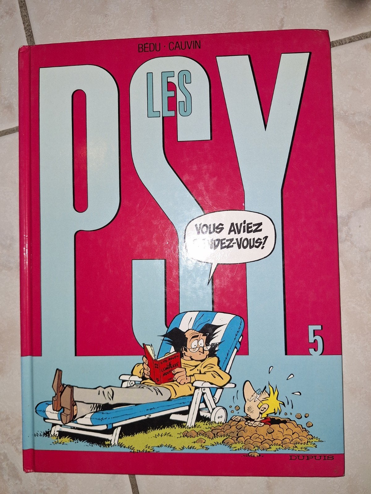 Les Psy 5 Première édition, Livres, Une BD, Utilisé