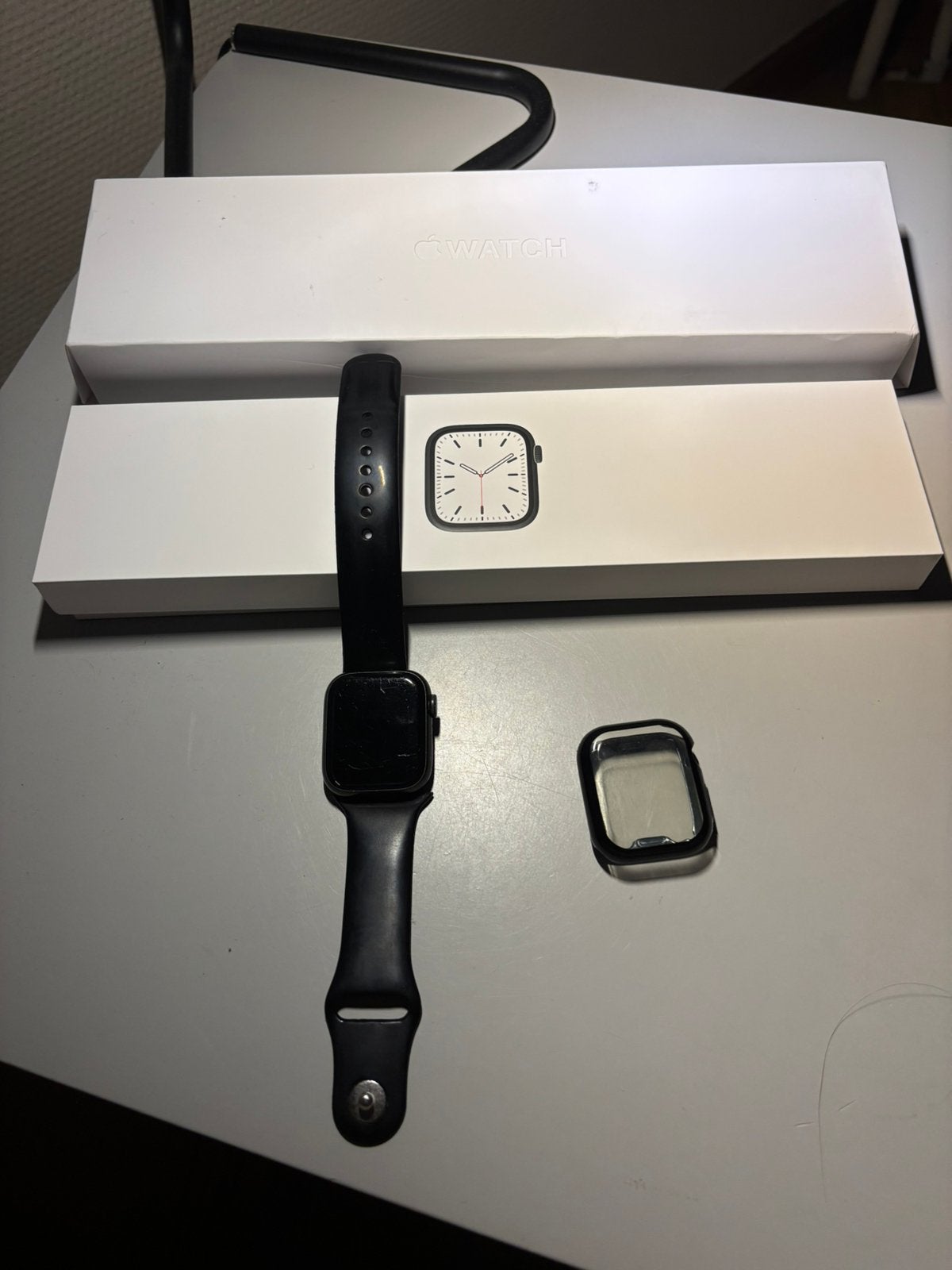 Apple watch serie 7 met cellular, Handtassen en Accessoires, Smartwatches, Ophalen, Zo goed als nieuw, Groen