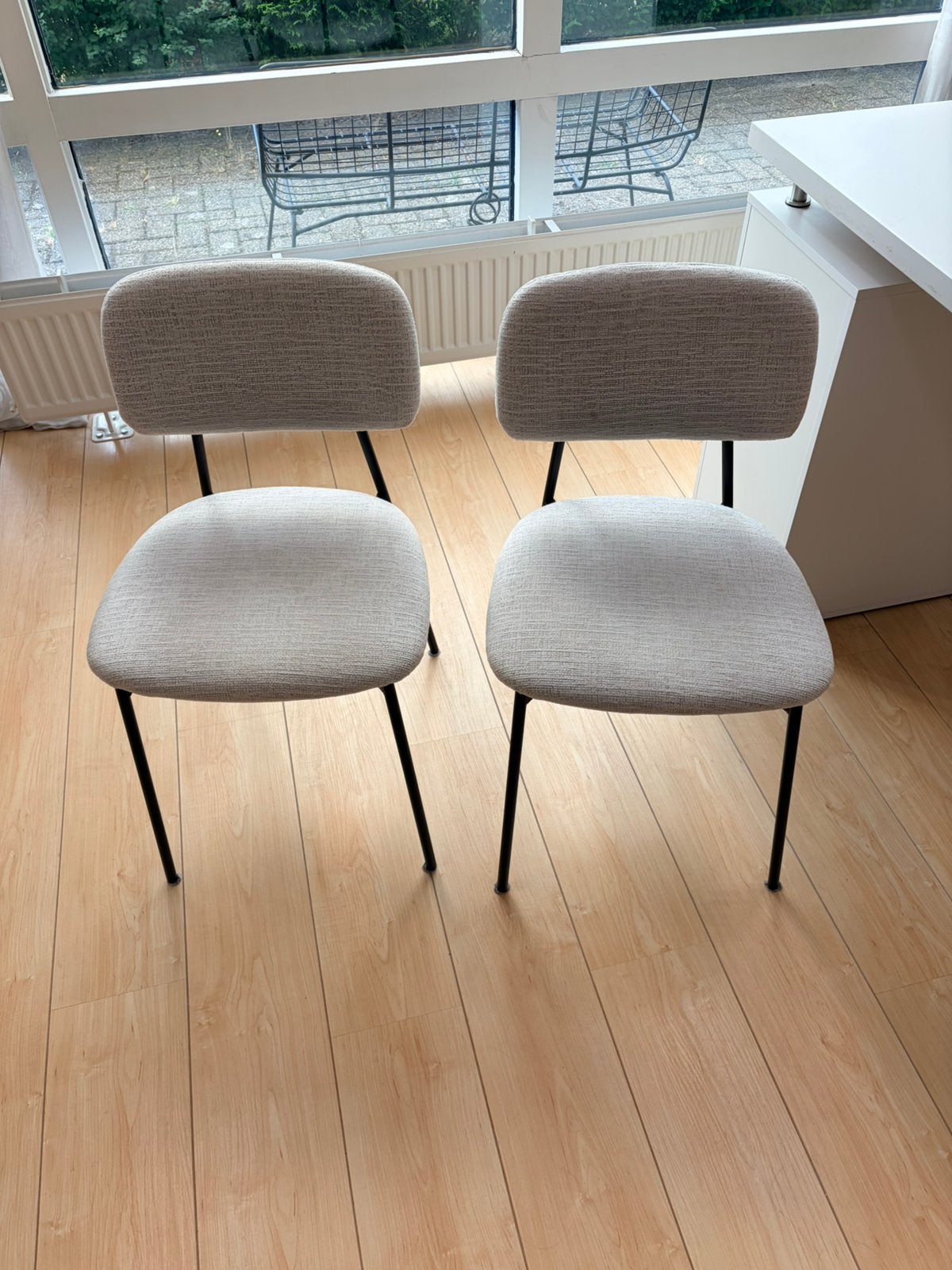 2 Leenbakker eetkamerstoelen - Nieuw en z.g.a.n., Maison & Meubles, Enlèvement, Neuf, Autres couleurs, Deux