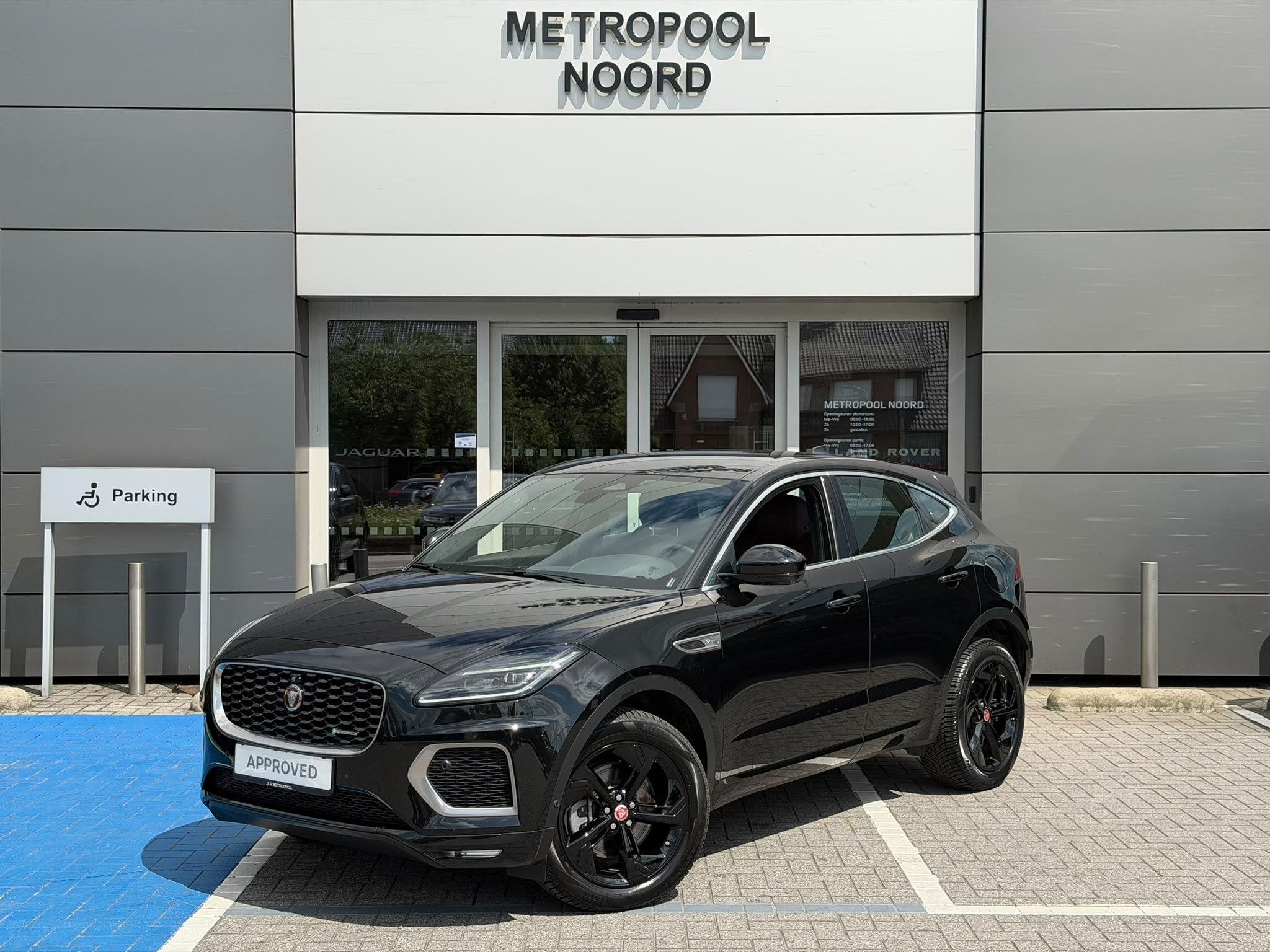 Jaguar E-Pace P300e R-Dynamic SE, Auto's, Jaguar, Automaat, Euro 6, Zwart, 228 kW