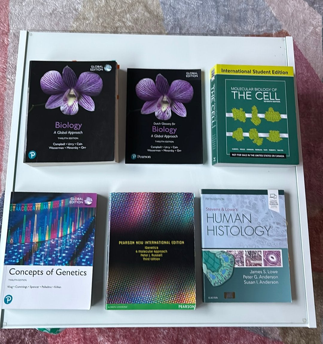 Studieboeken 1e jr Biomedische Wetenschappen- UHasselt, Boeken, Ophalen, Charlotte A. Spencer, Michael R. Cummings, Michael A. Palladino