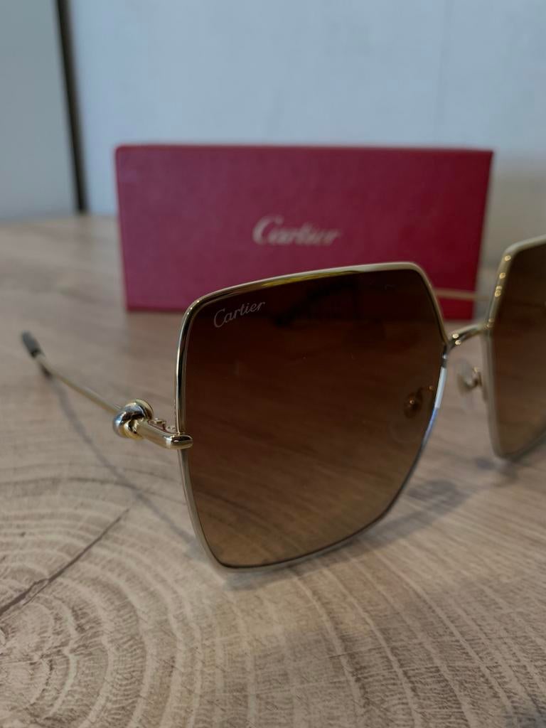 cartier dames zonnebril trinity, Ophalen, Nieuw, Zonnebril, Overige merken