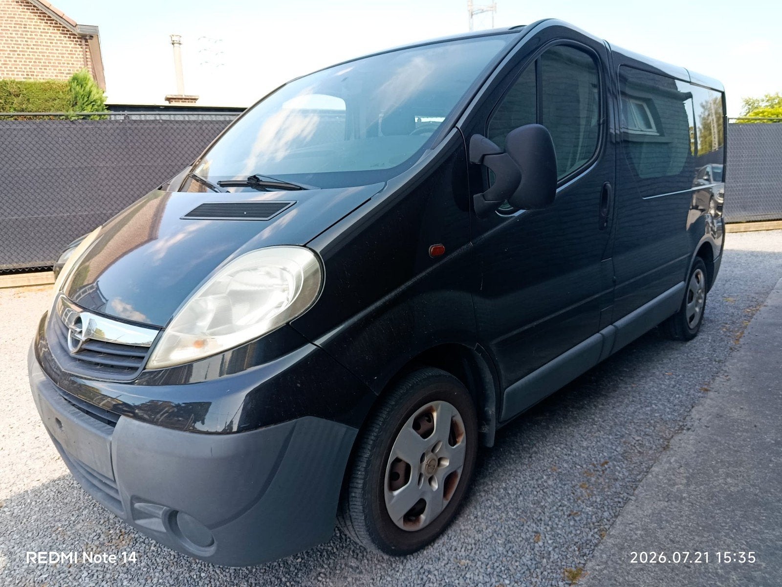 Opel Vivaro 2.0 CDTI Dubbele Cabine - 1ste Eigenaar, Vivaro, Zwart, Zwart, Bedrijf