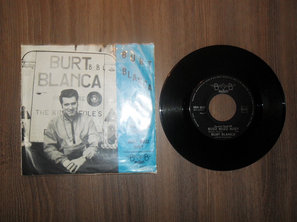 Burt Blanca - Buzz buzz busy, CD & DVD, Enlèvement ou Envoi, Utilisé, 7 inch, Pop