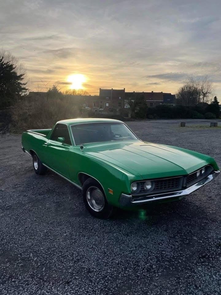 Ford Ranchero uit 1971, Auto's, Ford USA, Particulier, Overige modellen, Benzine, Overige carrosserie, 2 deurs, Automaat, Groen