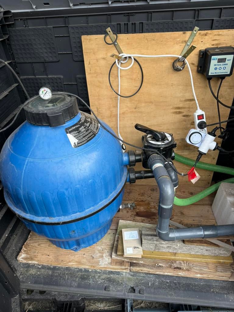 Drukfiter voor zwembad of vijver, Tuin en Terras, Ophalen, Zo goed als nieuw