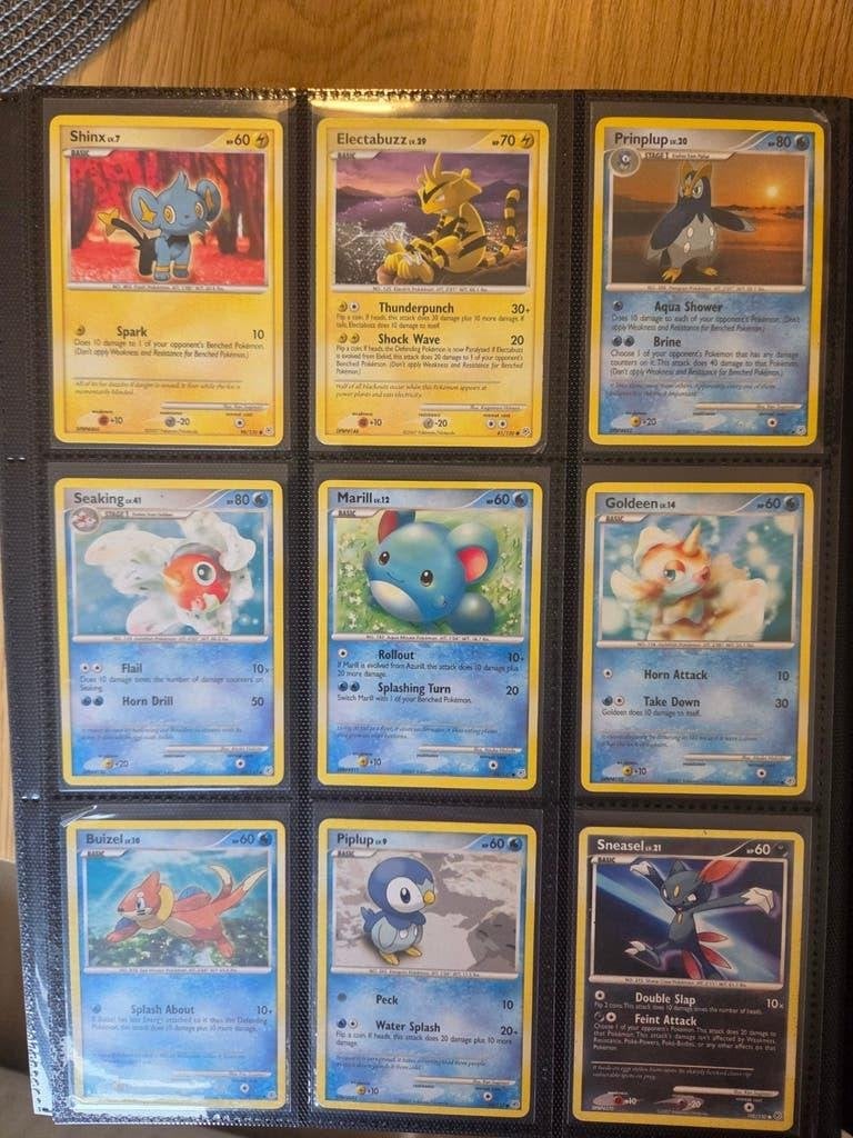 Oude / Vintage Pokémon kaarten Diamond & Pearl 2007, Ophalen, Zo goed als nieuw, Meerdere kaarten