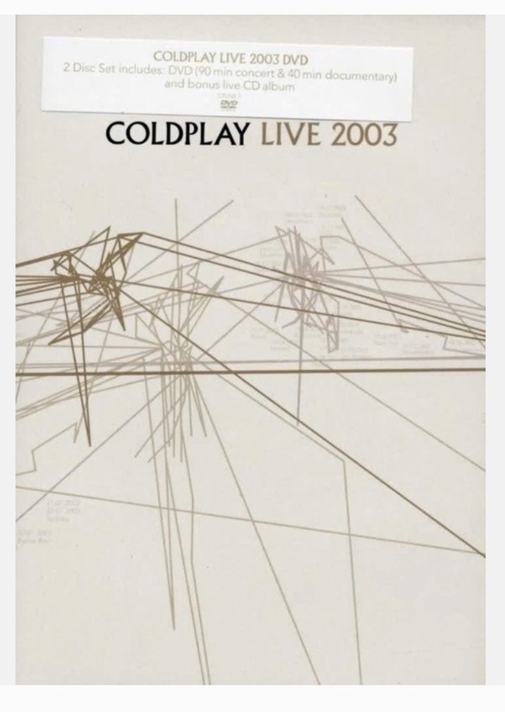 Coldplay Live 2003 - ( dvd + cd ), Ophalen of Verzenden, Documentaire