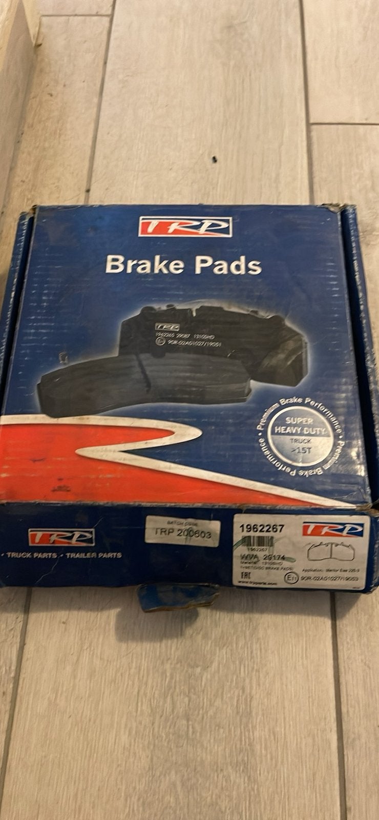TRP "Super Heavy Duty" brake pads for trucks over 15 t., Ophalen, Nieuw