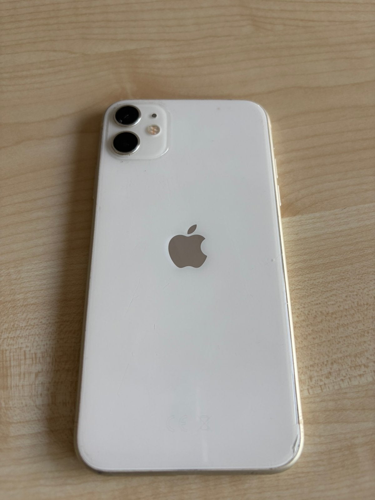 Iphone 11 (wit), Telecommunicatie, Mobiele telefoons | Apple iPhone, Gebruikt, 64 GB, Zonder abonnement, Met simlock, iPhone 11