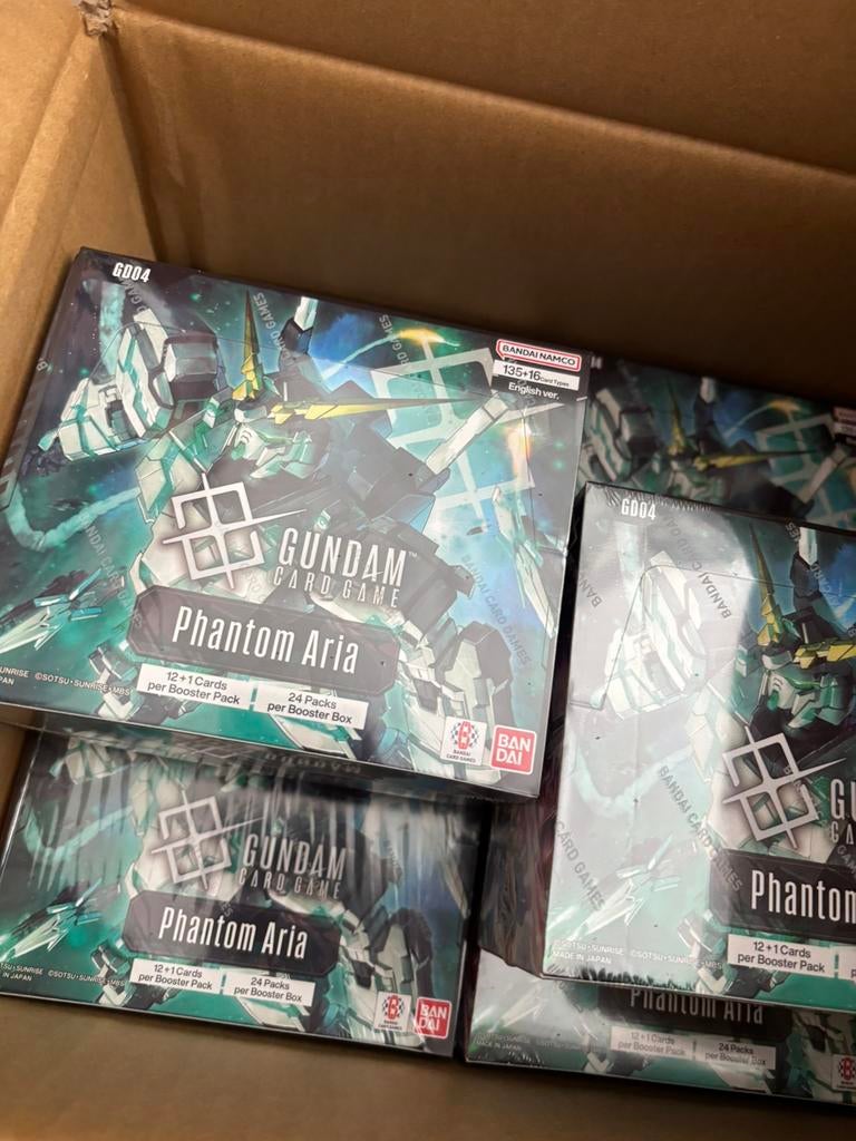 Gundam Card Game Phantom Aria Booster Box GD04 (24 Packs), Hobby en Vrije tijd, Ophalen of Verzenden