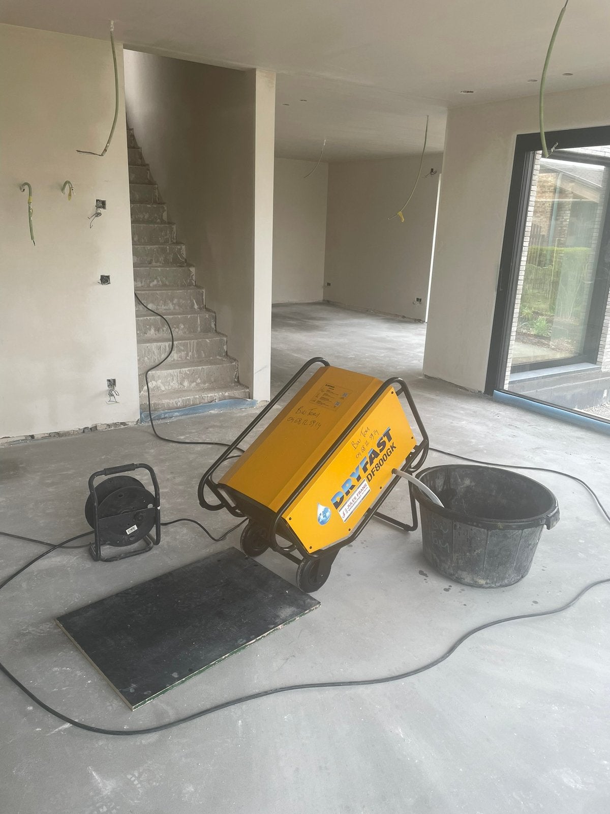 Séchoir de chantier, ventilation, séchage rapide, Enlèvement, Neuf