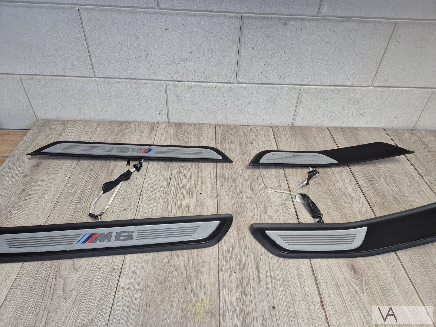 BMW M6 grancoupe F06 2012 - 2018 sierlijsten instaplijsten, Gebruikt, -, -, Ophalen of Verzenden