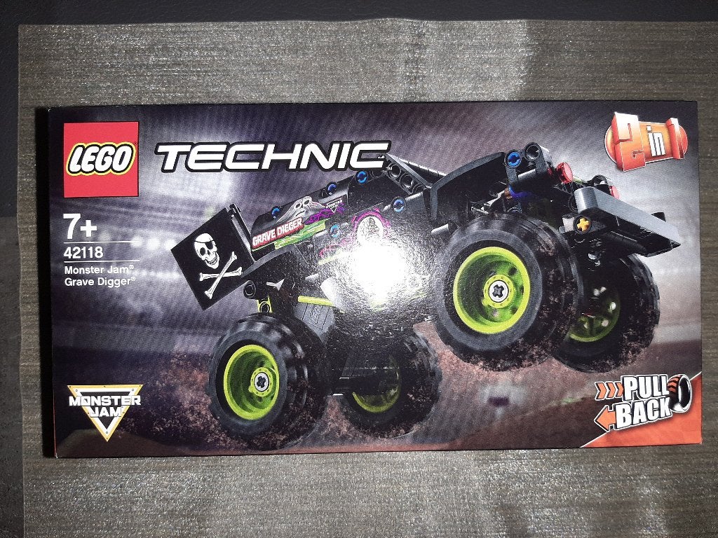 Lego Technic 42118: Monster Jam Grave Digger, Lego, Nieuw, Ophalen of Verzenden, Technic