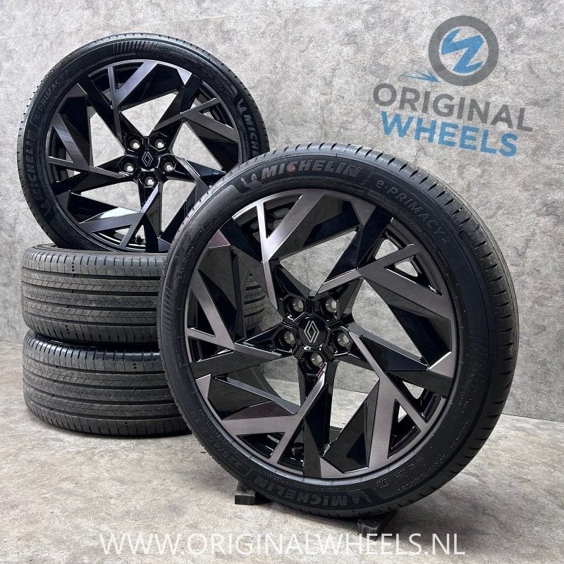 19 inch originele velgen + zomerbanden Renault Captur Arkana, Pneus et Jantes, Véhicule de tourisme, Pneus été, -