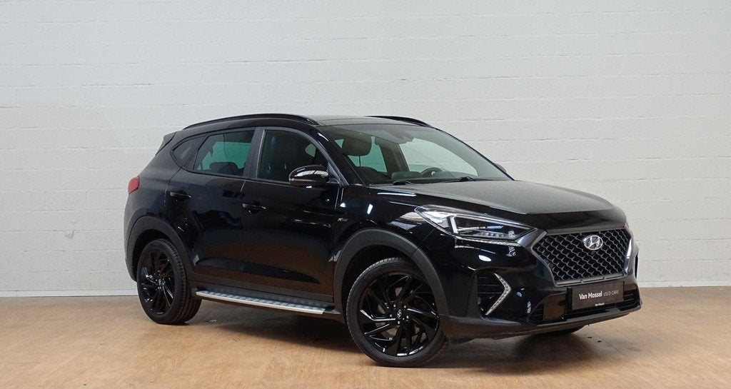 Hyundai Tucson 1.6 T-GDI 130kW DCT-7 Shine N-LINE, Auto's, Gebruikt, 4 cilinders, 1600 cc, Zwart