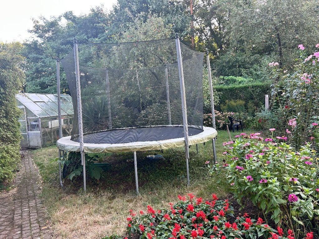 Trampoline, Ophalen, Gebruikt