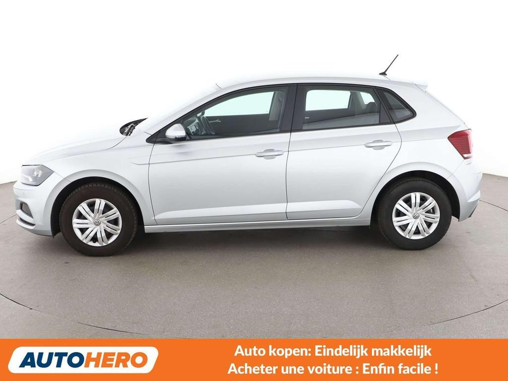 Volkswagen Polo 1.0 Trendline (année de construction 2019), Autos, Achat, Euro 6, Boîte manuelle, Noir