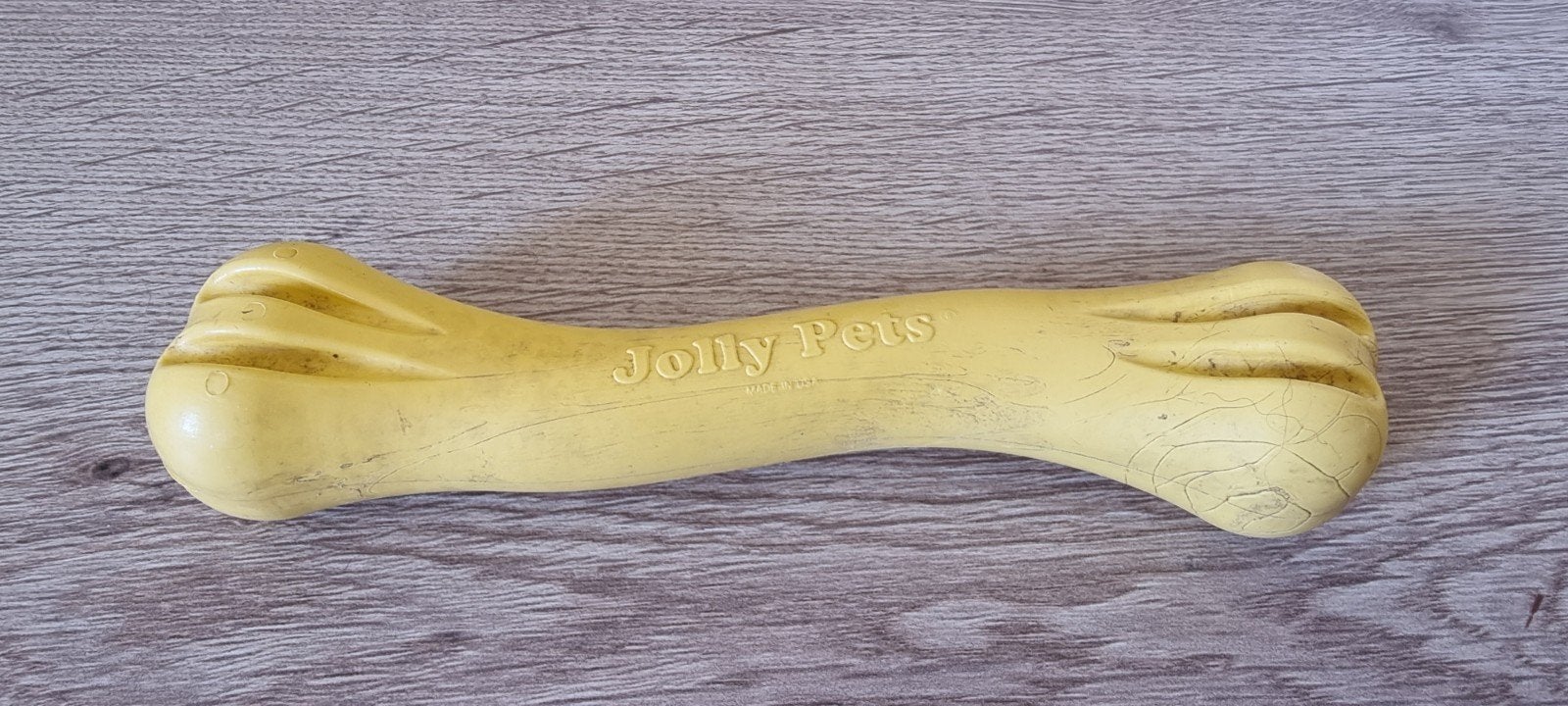 Jolly bone medium 25 cm, Dieren en Toebehoren, Hondenspeelgoed, Ophalen of Verzenden, Gebruikt, Kauwspeelgoed