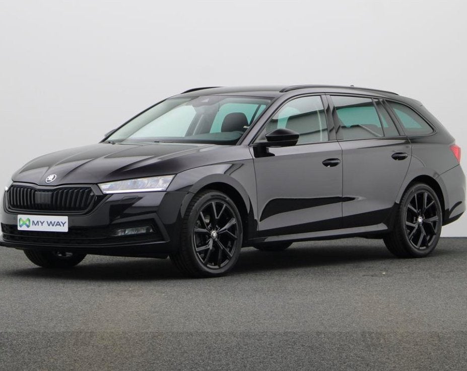 Skoda Octavia Combi Zwart, Autos, Skoda, Achat, Boîte manuelle, Air conditionné, Particulier