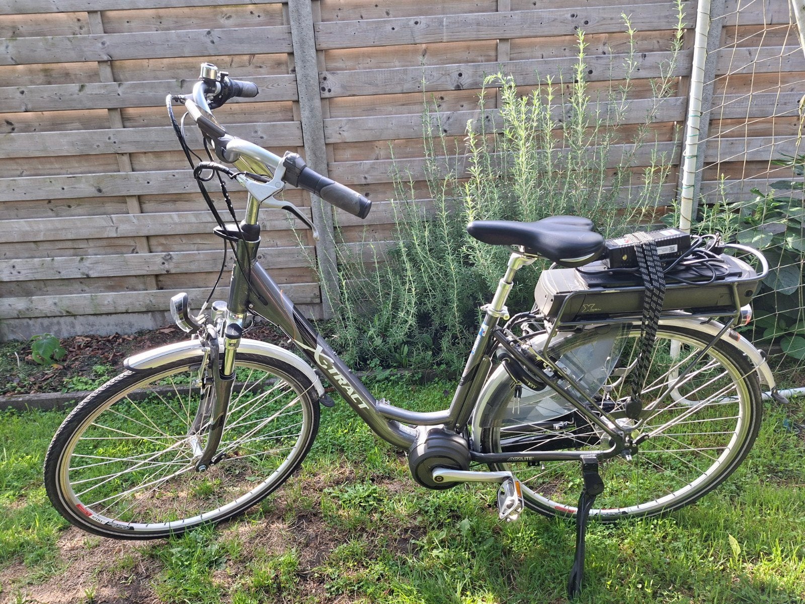 X-TRACT elektrische damesfiets met middenmotor, Enlèvement