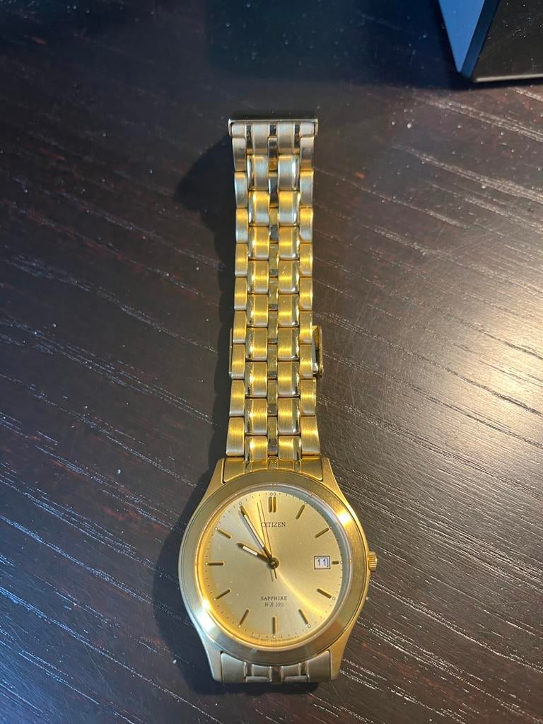 Citizen horloge, Handtassen en Accessoires, Horloges | Heren, Staal, Staal, Ophalen of Verzenden, Zo goed als nieuw