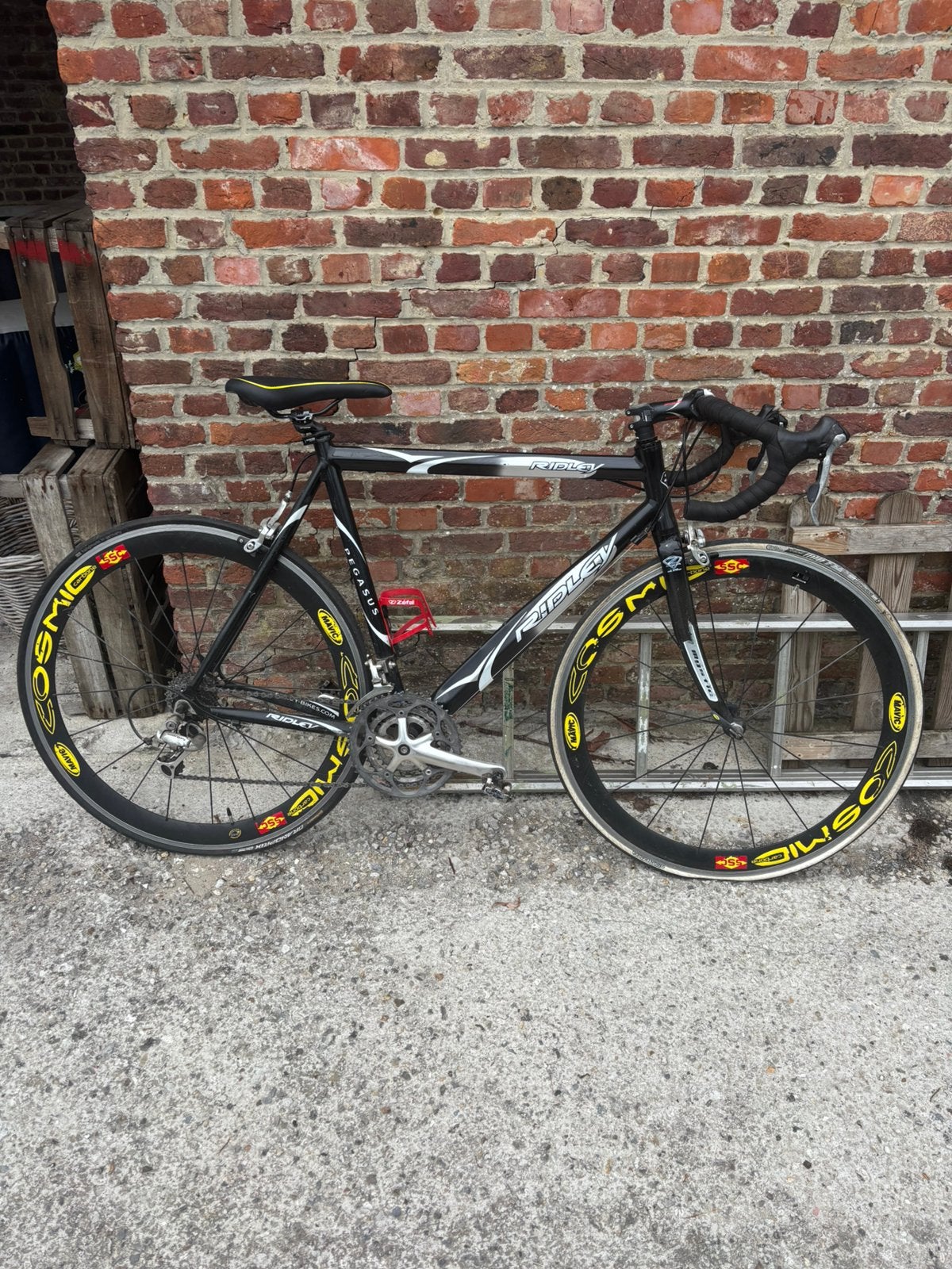 Ridley Pegasus fiets Shimano 105 Mavic Cosmic wielen – €450, Fietsen en Brommers, Ophalen, Zo goed als nieuw, Carbon