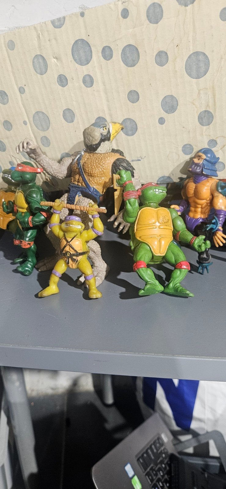 6 figurine tortue ninja, Enlèvement ou Envoi