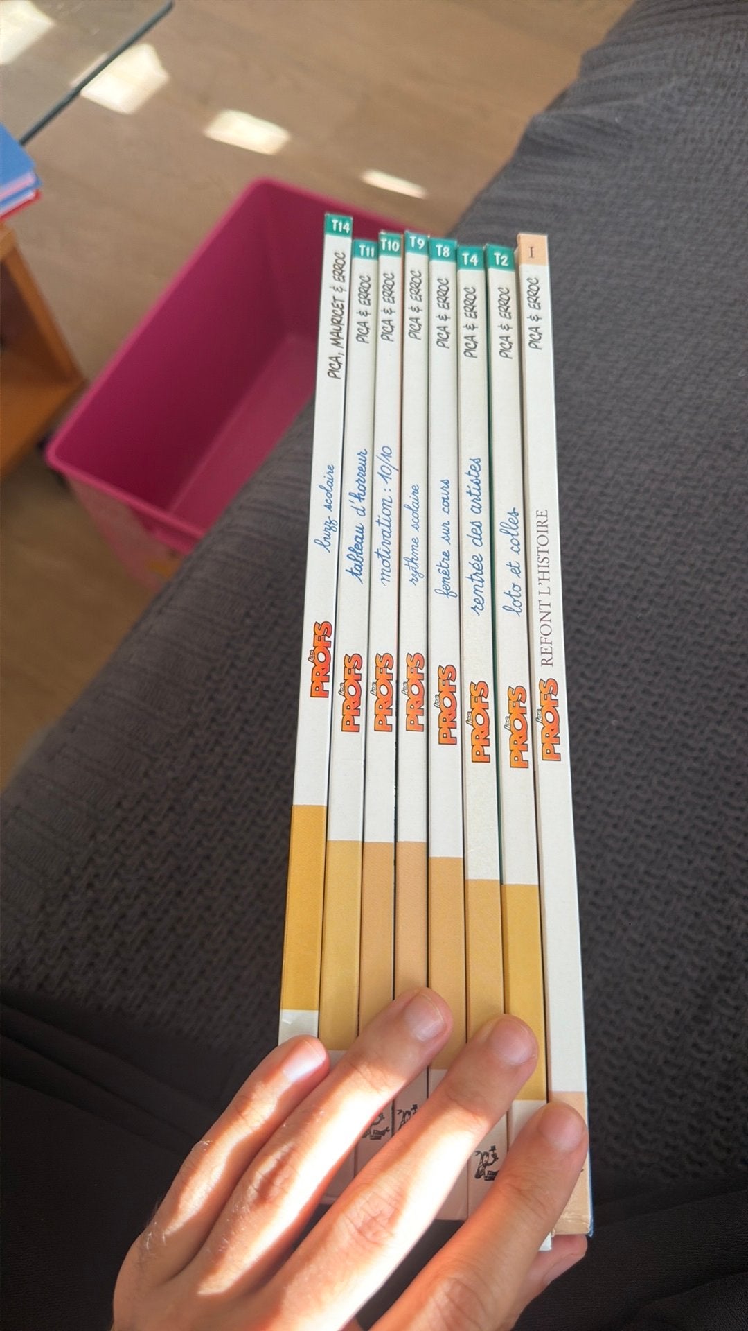 Collection «  les profs », Enlèvement, Comme neuf