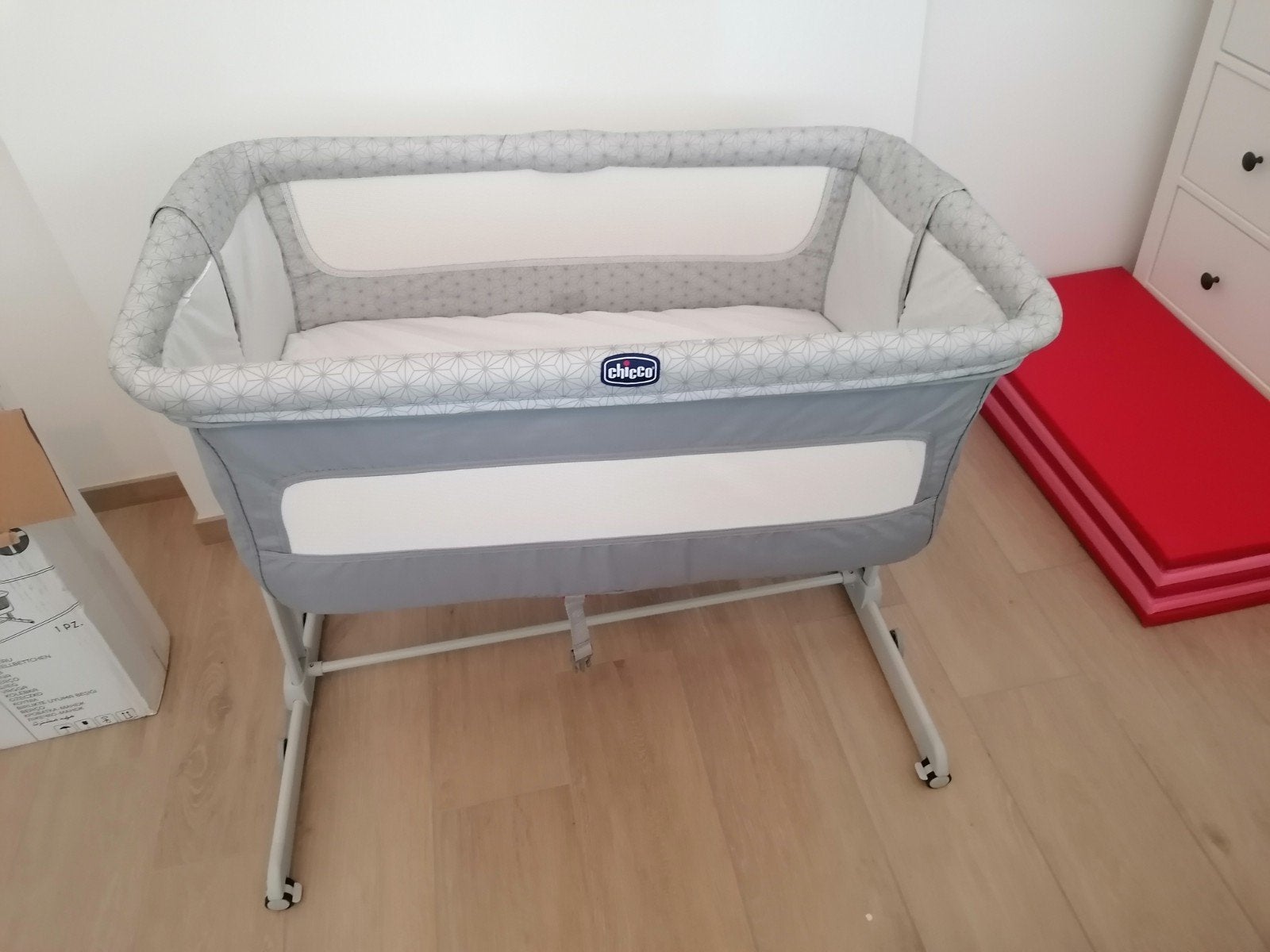 berceau cododo chicco next2me, Enfants & Bébés, Enlèvement, Comme neuf, Berceau