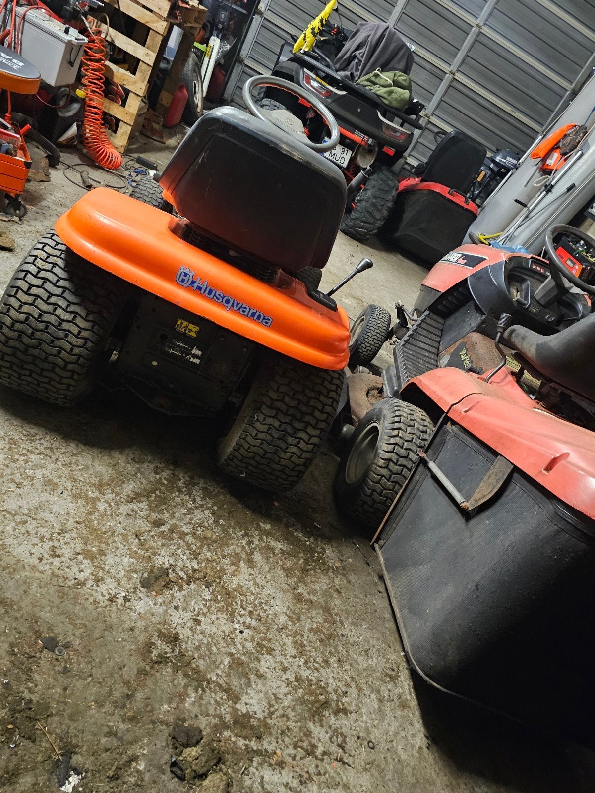 2x zitmaaiers 15.5pk husqvarna en snapper, Ophalen