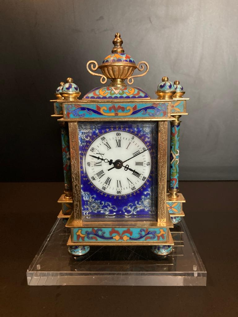 Chinese mantelklok, Antiek en Kunst, Ophalen of Verzenden