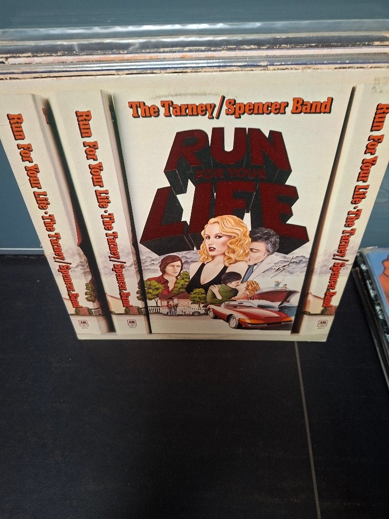 lp - the tarney spencer band - run for your life - vak 10, Cd's en Dvd's, LP, Ophalen of Verzenden, 12 inch, Fotohoes