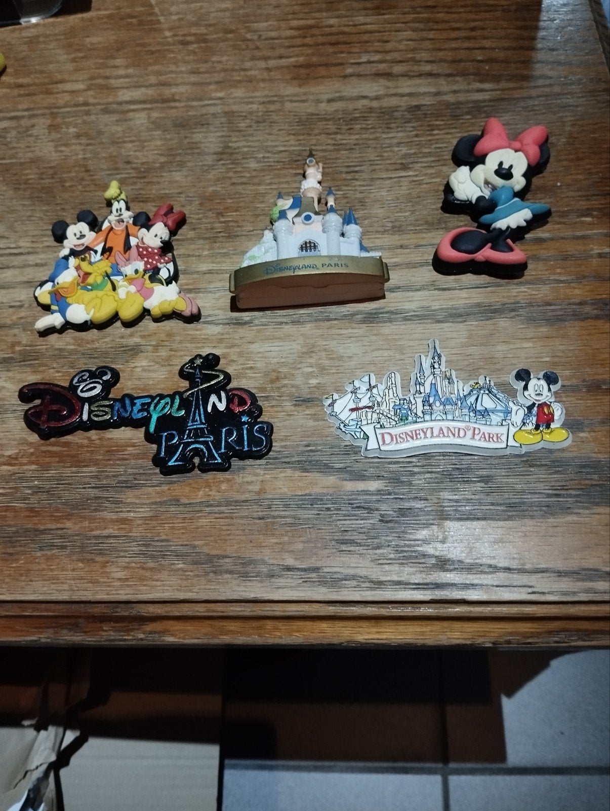 Set van 5 Officiële Disneyland Paris Magneten, Hobby en Vrije tijd, Ophalen