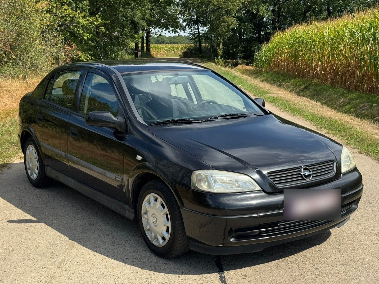 Opel Astra G 1.2 Benzine 16v Vorige Keuring Blanco, Auto's, Opel, Voorwielaandrijving, Stof, 48 kW, Zwart