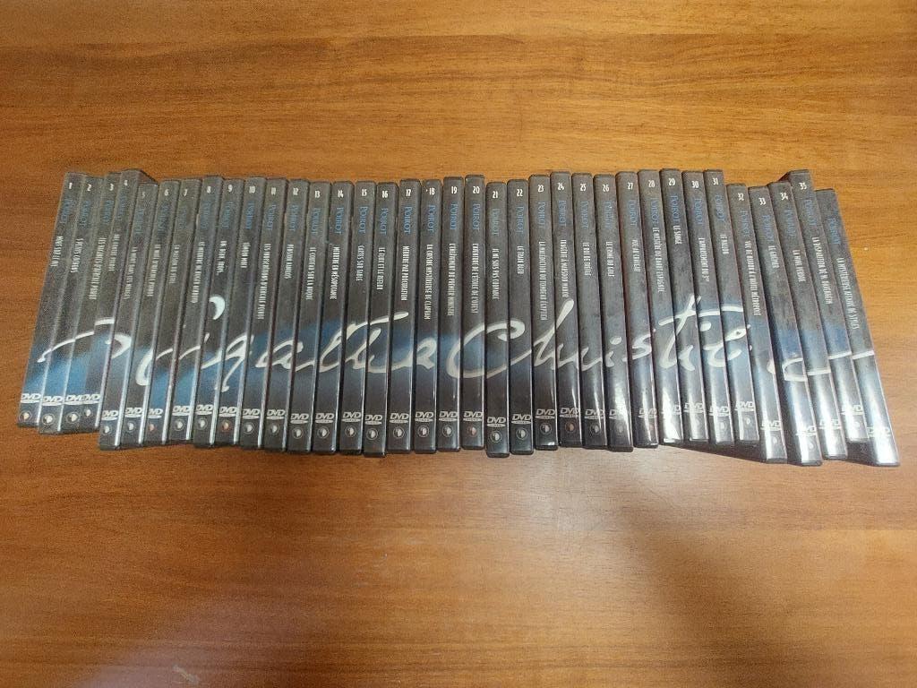 Collection agatha christie poirot 36 dvds, Enlèvement ou Envoi, Utilisé, Thriller